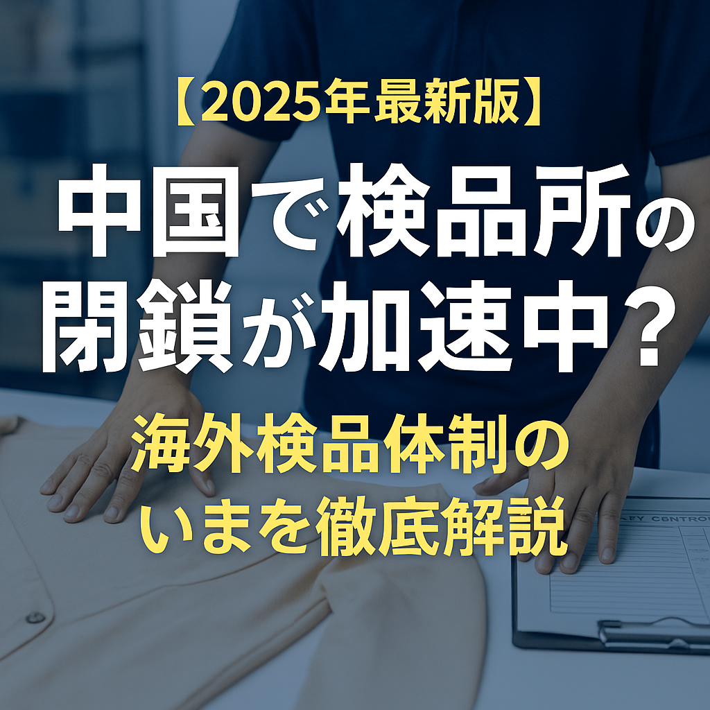 2025年最新版】中国で検品所の閉鎖が加速中？海外検品体制のいまを徹底
